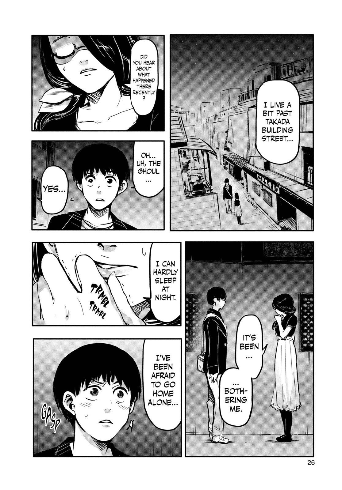 Tokyo Ghoul Manga Chapter 1 Page 26