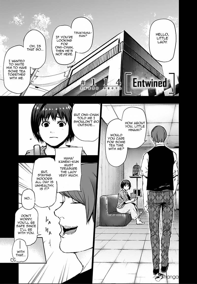 Tokyo Ghoul Manga Chapter 114 Page 1