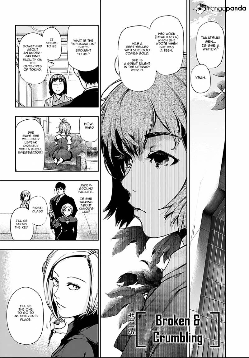 Tokyo Ghoul Manga Chapter 115 Page 1