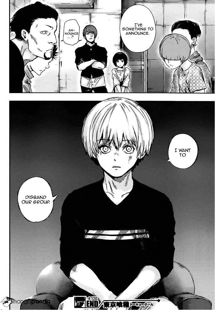 Tokyo Ghoul Manga Chapter 120 Page 16