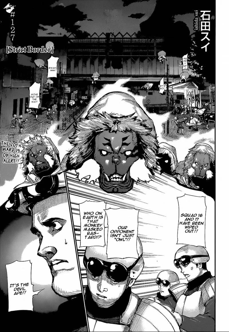 Tokyo Ghoul Manga Chapter 127 Page 1