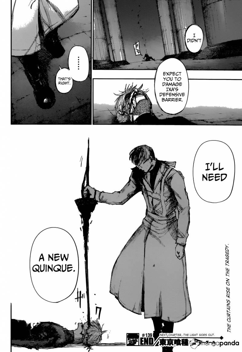 Tokyo Ghoul Manga Chapter 139 Page 16