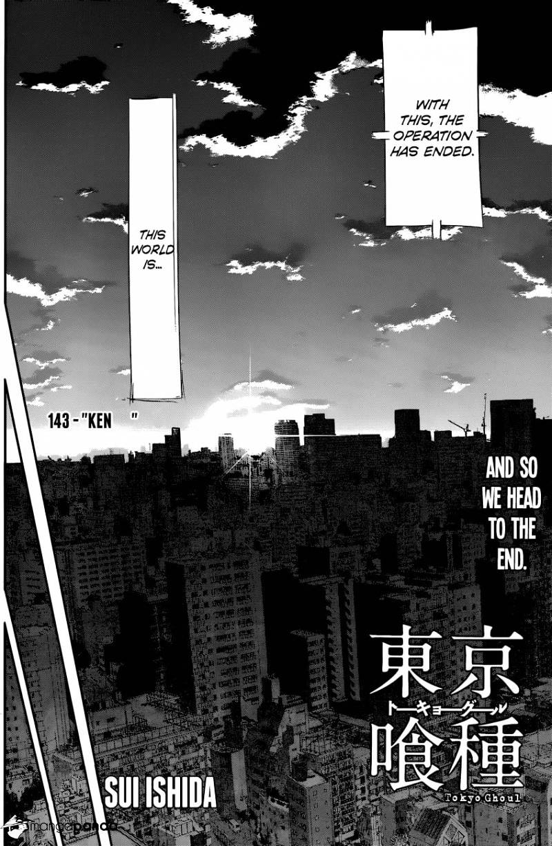 Tokyo Ghoul Manga Chapter 143 Page 2