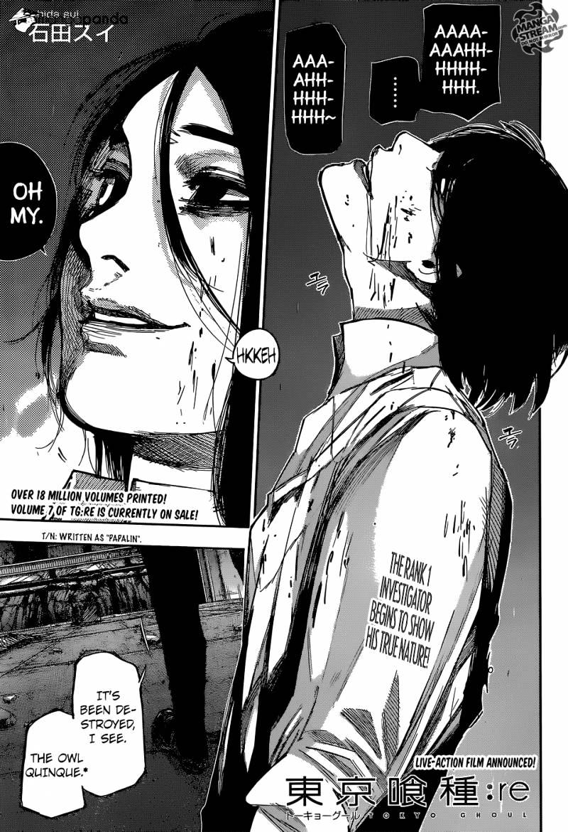 Tokyo Ghoul Manga Chapter 144 Page 1