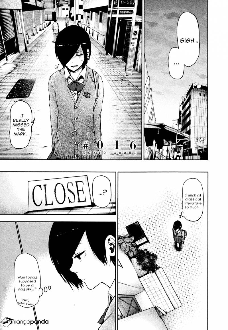 Tokyo Ghoul Manga Chapter 16 Page 1