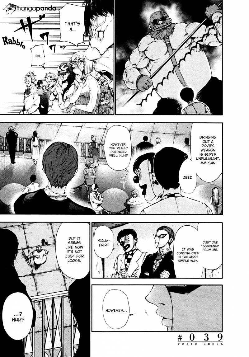Tokyo Ghoul Manga Chapter 38 Page 1