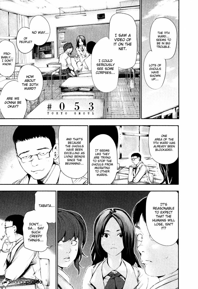 Tokyo Ghoul Manga Chapter 53 Page 1