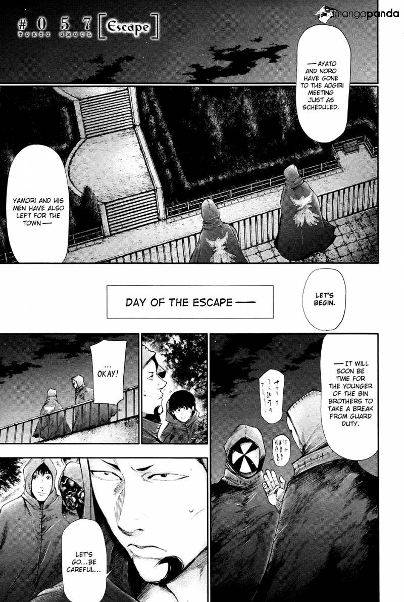 Tokyo Ghoul Manga Chapter 57 Page 1