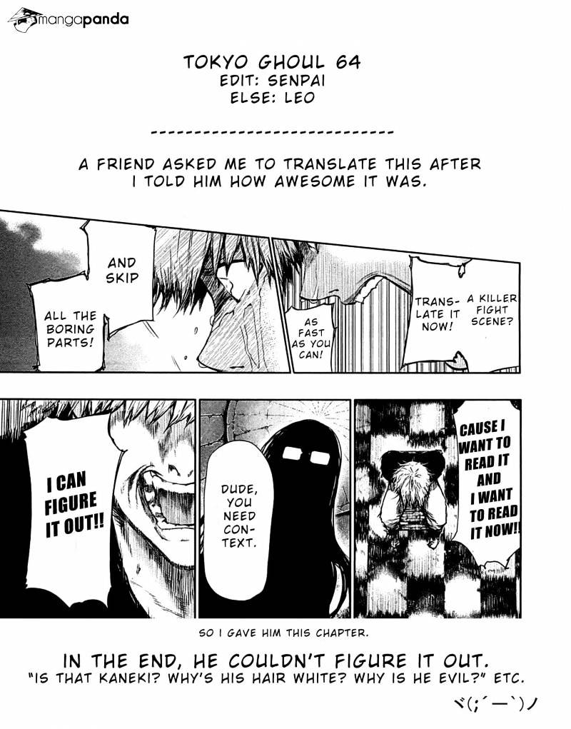 Tokyo Ghoul Manga Chapter 64 Page 19