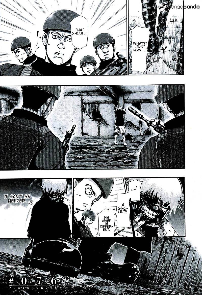 Tokyo Ghoul Manga Chapter 76 Page 1
