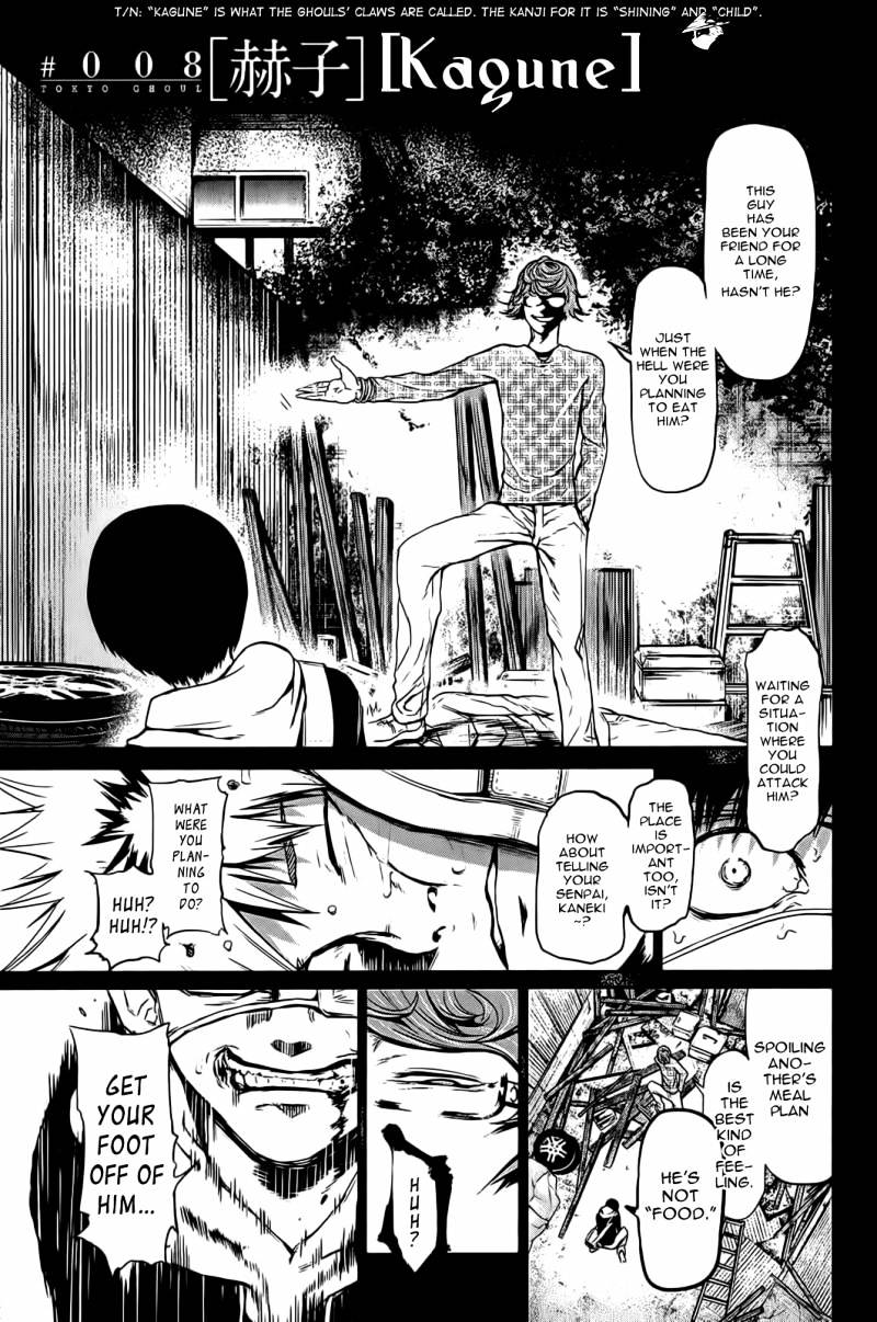 Tokyo Ghoul Manga Chapter 8 Page 2