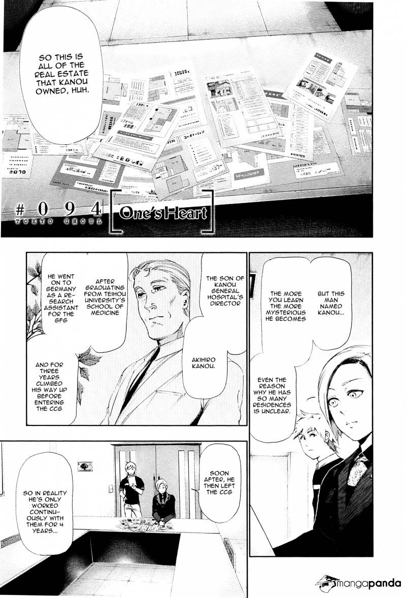 Tokyo Ghoul Manga Chapter 94 Page 1